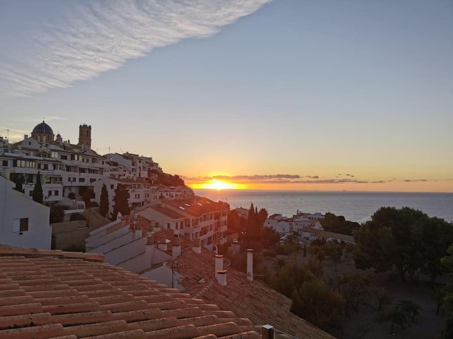 Appartement Atico-Duplex Con Vistas Al Mar Y Casco Antiguo En Altea Extérieur photo