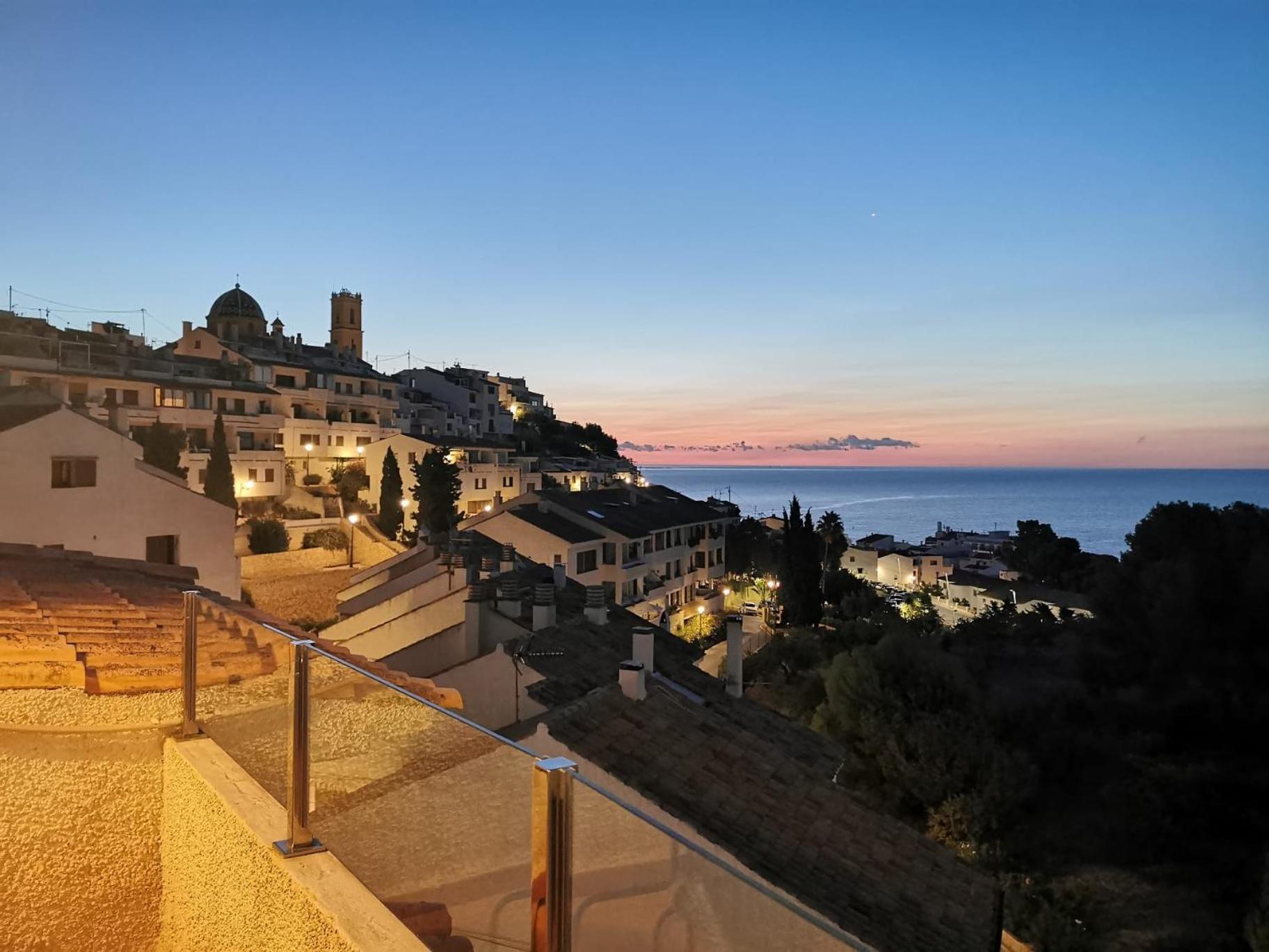 Appartement Atico-Duplex Con Vistas Al Mar Y Casco Antiguo En Altea Extérieur photo